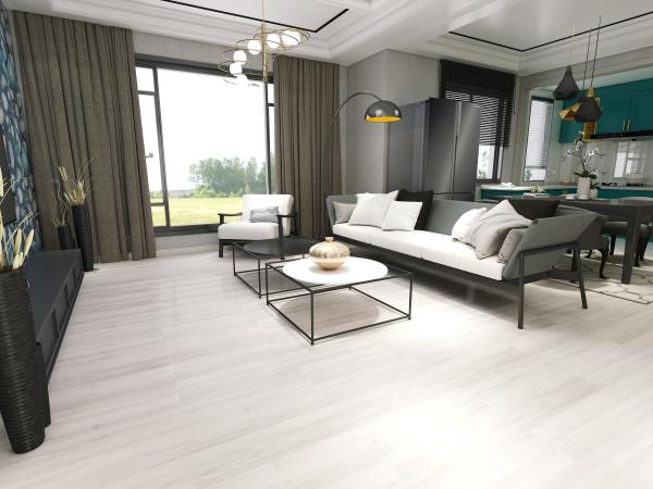 Rigid Core Commercial Grade Vinyl Plank Flooring Fireproof Shock Absorption Underlayment