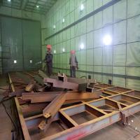 Rust Removal Sandblasting Booths Equipment Painting Room Environmental Protection
