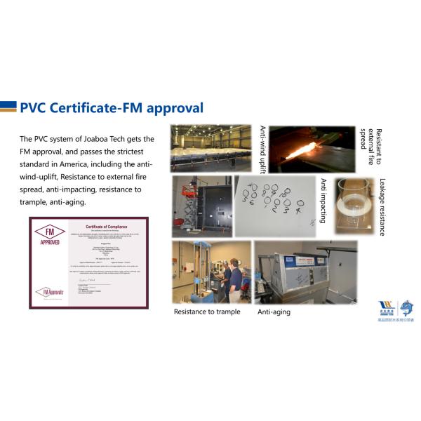 Мембрана корня PVC Bondsure® устойчивая делая водостойким
