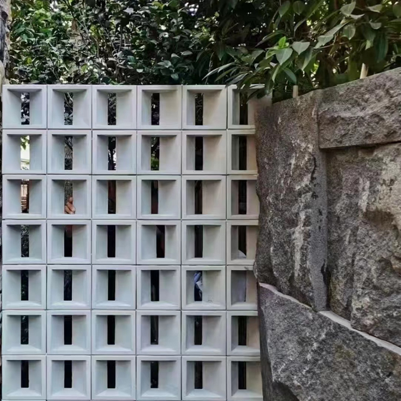 Concrete Screen Blocks Architectural Decorative Modern Cement Breeze Blocks for Commercial Building & Landscaping Projects
