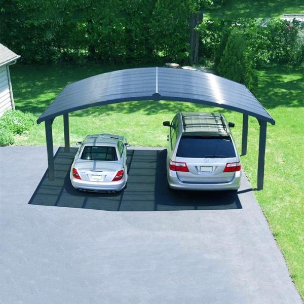 Structures résidentielles galvanisées de parking de picovolte pour le parking