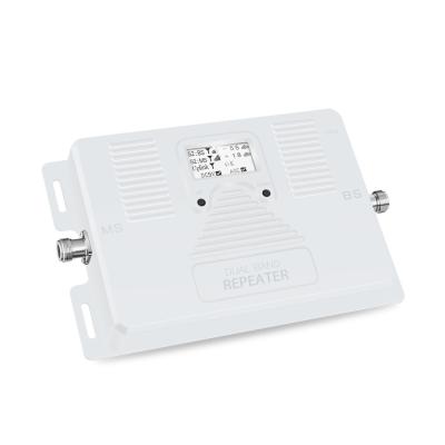 Repetidor duplo do telefone celular do impulsionador 70dB do sinal da faixa 850MHz 1900MHz 3G