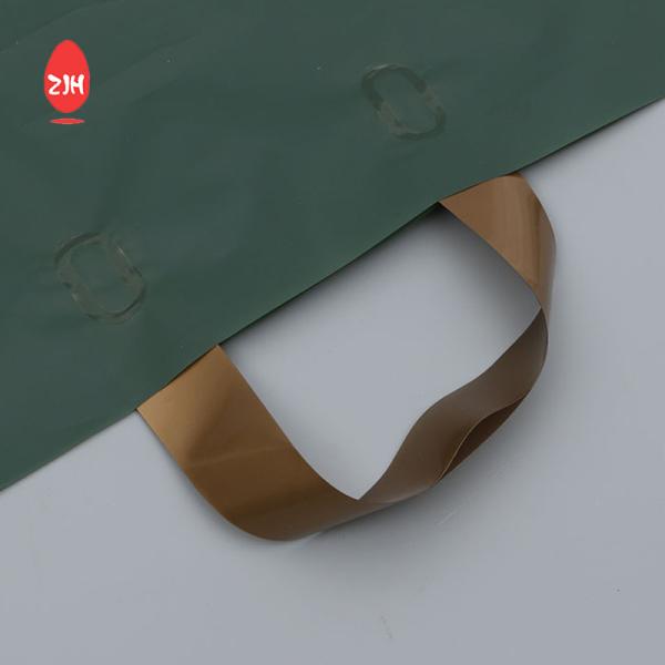 HDPE Clothing Packaging Gift Packing Bags Shopping Plastic Tote Bag