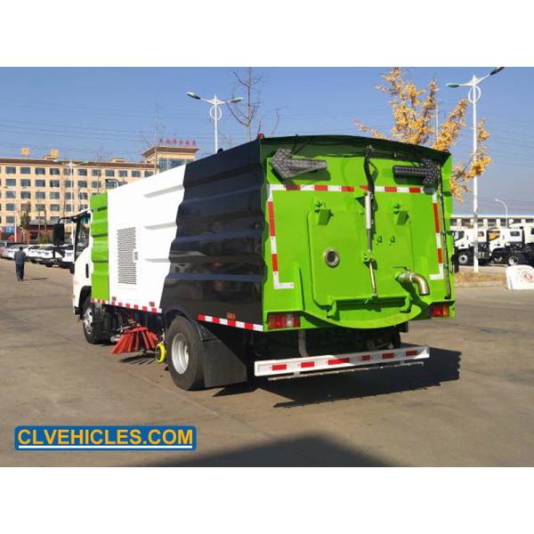 ISUZU KV100 130hp 5000L Water 5000L Garbage Tank Sweeper Truck