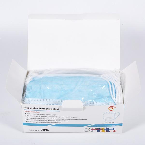 Hot Sell Surgery Mask None Wave Disposable Mask 3 Ply Surgical Face Mask With Earloop