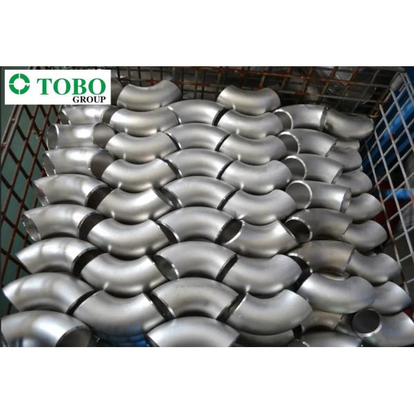 Metal ASME B16.9 Butt Welding Pipe Fittings Hastelloy Short Radius Elbows 180D C276 150CL