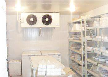 Copeland Compressor Cold Storage Room For Meat Seafood Processing 1 Year Warranty