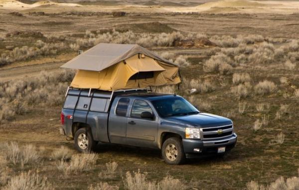 Oxford Automatic Roof Top Tent , Cascadia Pop Up Tent For Roof Rack