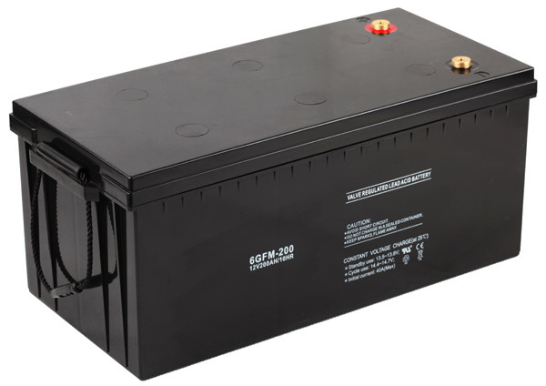 12V 200AH VRLA Battery - Maintenance-Free Valve Regulated Lead Acid Battery with ABS Material