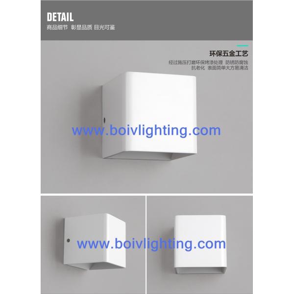 Colorful LED Light Body Indoor Wall Lamp 5W BV6022 Aluminum 100*100*100MM