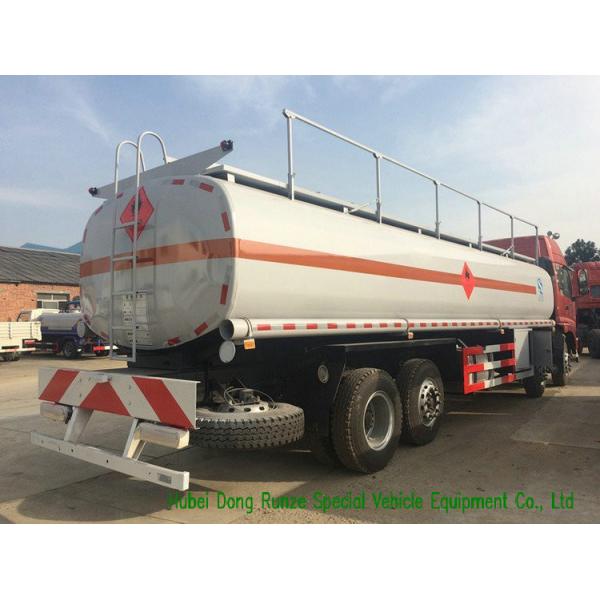 FOTON Petroleum Oil / Gasoline Delivery Truck , Crude Oil Tanker Truck 32000L