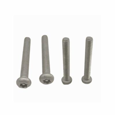 A segurança de aço inoxidável resistente da calcadeira parafusa a cabeça do botão do comprimento de M4X16mm