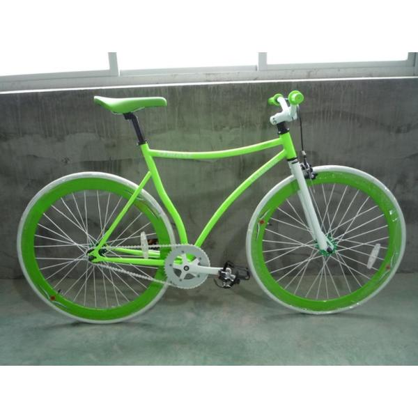 Affordable RED MIX BULE Colorful Fixed Gear Bike Fixie Bicycle with Steel Stem 10kg