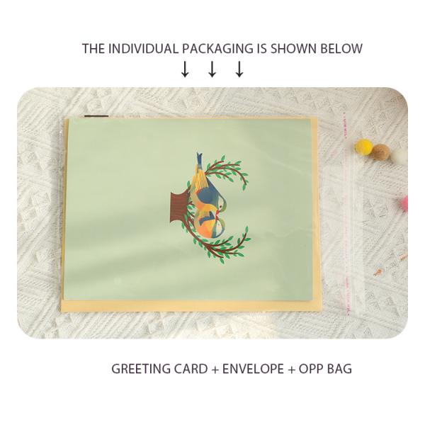 Поп подарка с днем рождений 3d вверх OEM поздравительной открытки/ODM