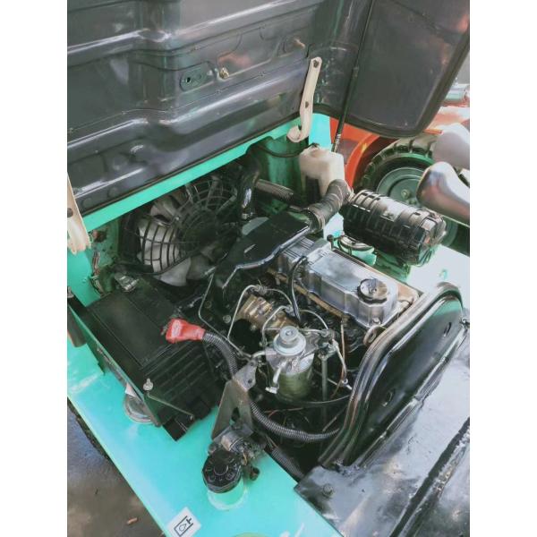 Camión de montacargas diesel Mitsubishi usado 3 toneladas Etapes estándar Mitsubishi originales usados