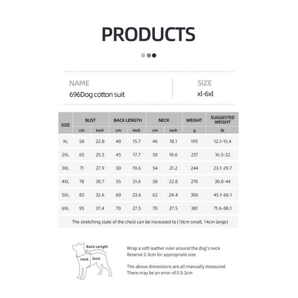 Winter Luxury Pet Coat Thickened Warm Dog Clothes Comfortable Reflective For Pets