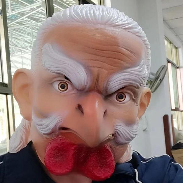 High Durability Latex Material Movie Mask for Film Theater Productions and Cosplay Events One Size Fit Most