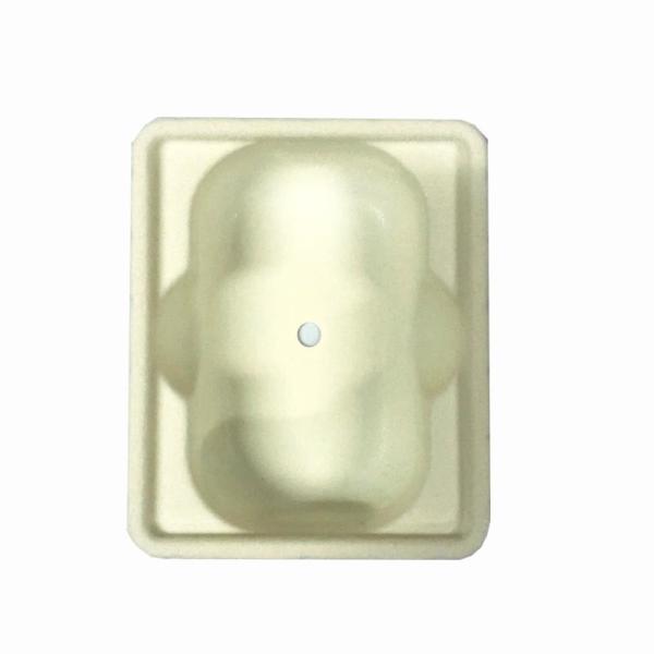 Custom PS Flocked Plastic Soap Trays for Gift Packaging