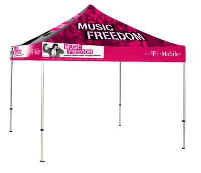 Printed Marquee Folding Canopy Tent 4x4 For Craft Shows / Tailgate Parties