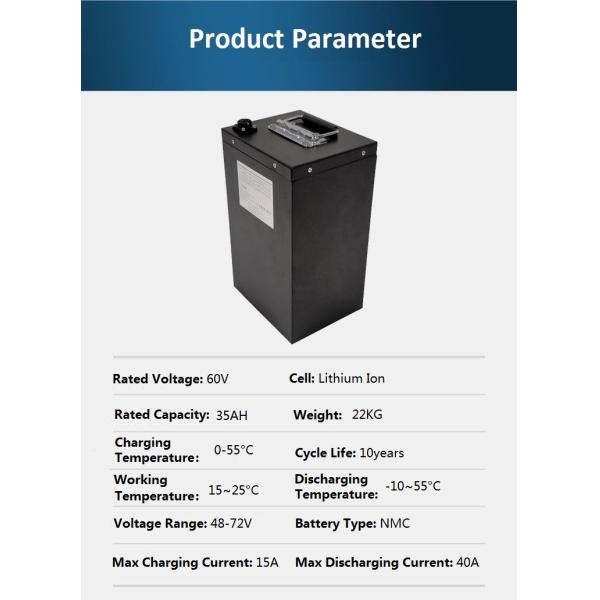 Электротранспорты 2 батареи лития Lifepo4 60V 35ah низкие велосипед 20ah 40ah скутера мотоцикла 3 4wheels