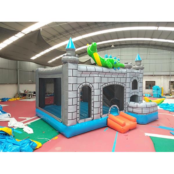 Dragon Kids Inflatable Bounce House Huge Toddler Jump House For Amusement Park