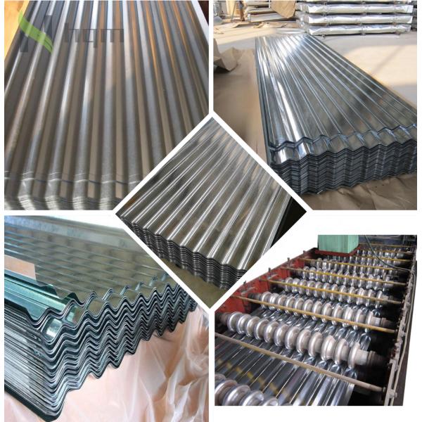 Cheap 3000*851*0.3mm Corrugated Zinc Roofing To Chile