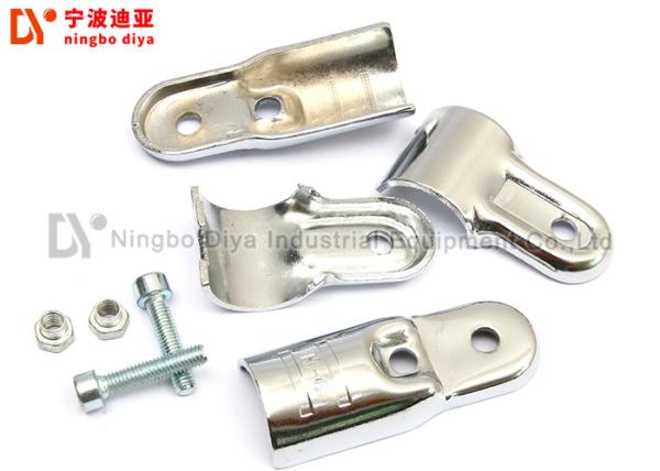 Chrome Plate Surface Lean Tube Connector / Stainless Joints Pipe With 2.3MM Thickness