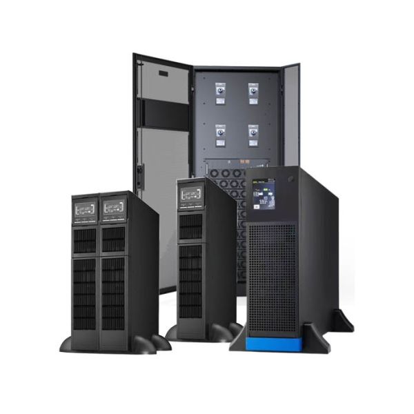 Touchscreen Integrated Modular UPS Systems 60 Kva Battery OEM