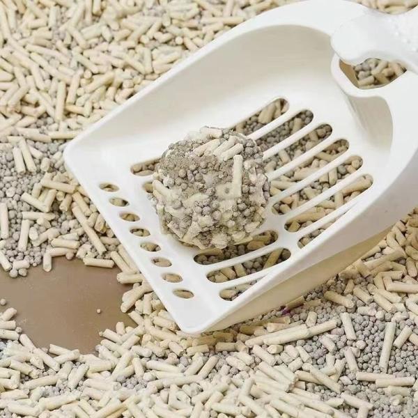 Customized Ultra Absorbent Mixed Cat Litter Fast Clumping Natural Dust Free