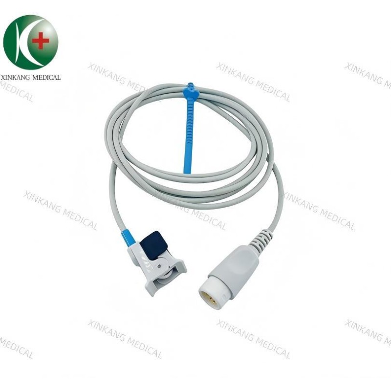 Compatible Comen NC Series 12 Pin Direct Spo2 Sensor Pediatric Finger Clip 2.8M