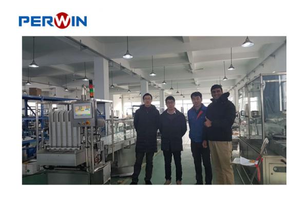 Six Lane Petri Dish Filling Machine PW-PB4800 With Agar Plate Pourer