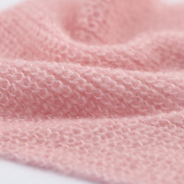 Mercerized Silky Mohair Wool Yarn Blend 1/13NM Moistureproof