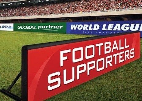 Inside Sport Arena Stadium LED Screens Perimeter Scrolling Message Boards P10 Smd 3 In 1