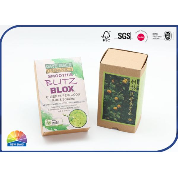 Matt лакируя коробку еды ящика коробки коробки складчатости 350Gsm Kraft бумажную