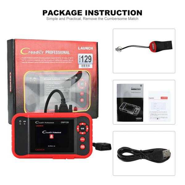 Инструмент развертки читателя кода блока развертки КРП129 мастера старта С431 анализатора процессов в двигателе автоматический