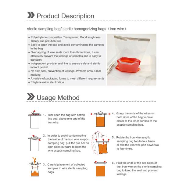 aliquoting, Blender, Filter membrane, separating solids and liquids, Contaminant-free, bag mouth opening, Filtra-Bag Ble