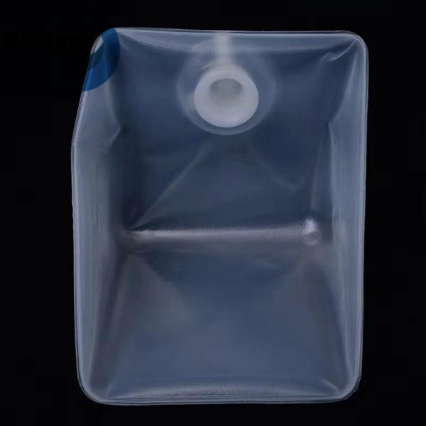 Cubitainercross-Border Wholesale 5-20L Transparent Soft Plastic Water Bucket Folding Outdoor Bucket Folding Bucket Soft Pail