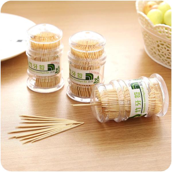 Коробка Biodegradable бамбуковых зубочисток индивидуальная упаковала