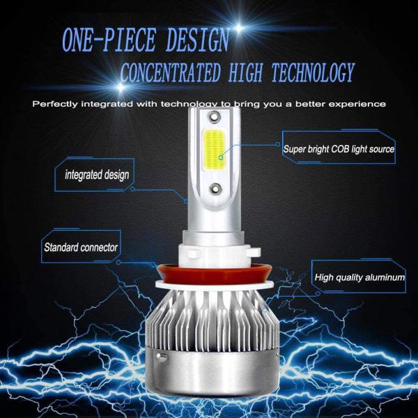 DC9V Car LED Light Bulb H1 H3 H11 9005 9006 H7 C6 H4 CE Rohs