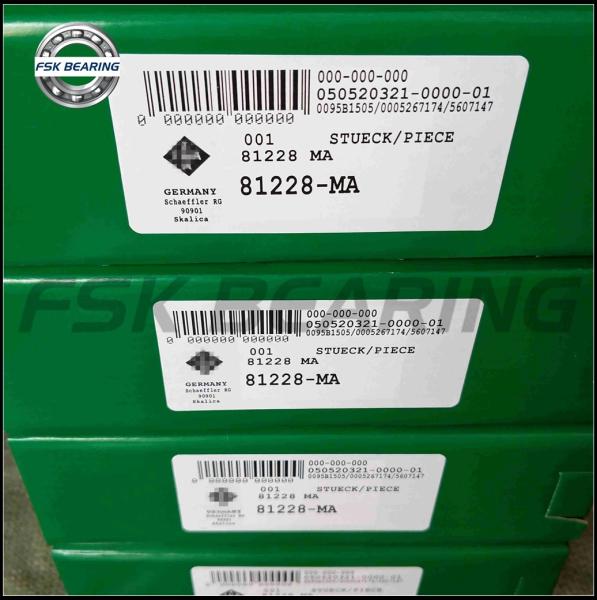 Les roulements à rouleaux cylindriques à poussée unique 89326 M ID 130mm OD 225mm