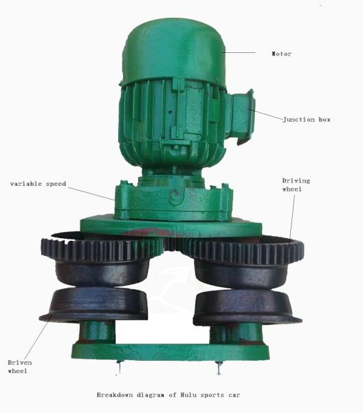 China lifting equipment BCD type 1 ton 9m explosion-proof electric hoist, wire rope electric hoist, explosion-proof hois