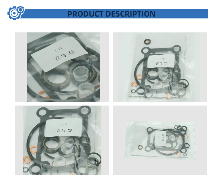 Original Diesel Engine Common Rail Power Steering Pump Fuel Injector Repair Kits