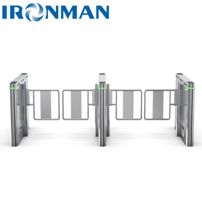 Portes d'entrée de tourniquet d'oscillation de Speedlane de contrôle d'accès d'acier inoxydable