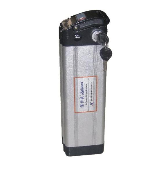 36V LiFepo4 Battery Pack For Electric Bike, 10ah Lithium battery At 75*110*385mm