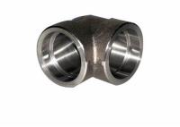 Acero inoxidable Ss304/316 Accesorios para tuberías Accesorios forjados ASME B16.9 90D Codo de soldadura de enchufe