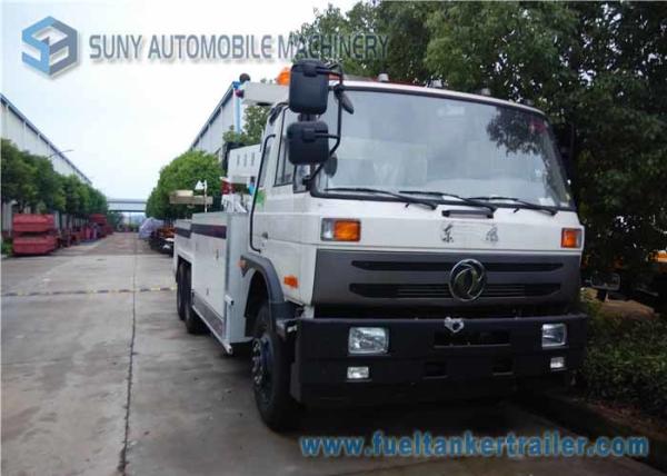 Power Dongfeng Independent 6X4 Road Wrecker Tow Truck Cummins 260 Hp Engine