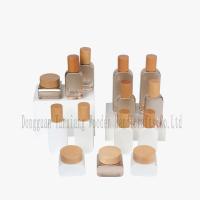Customized Shape Non-Toxic Wooden Lids for Skincare Jars Organic Cream Balm Caps Bottles and Durable