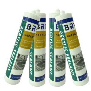White Acrylic Silicone Sealant Curtain Wall Weather Resistant Glass