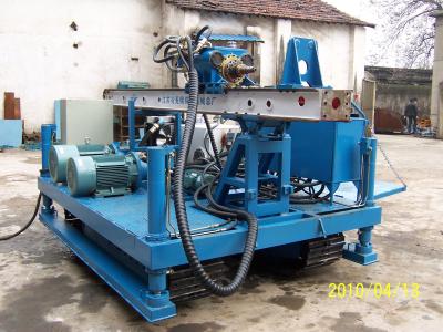 XPL-20A Crawler drilling Rig For Anchoring Jet - Grouting Depth 30 - 50m