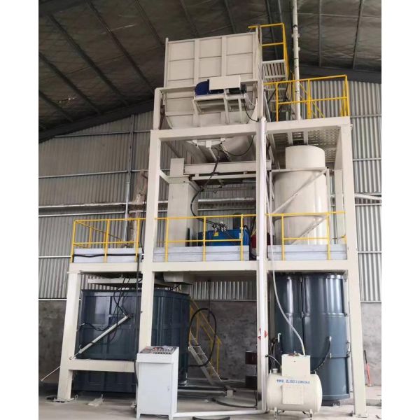 Automated Industrial Rebonding Foam Machine 3 Blocks/H High Productivity